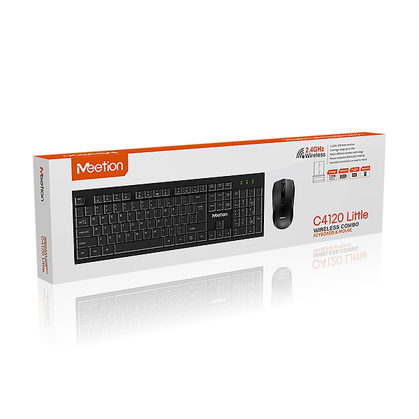 Фото - Клавиатура+мышь беспроводная Meetion MT-C4120LITTLE-A-RUA