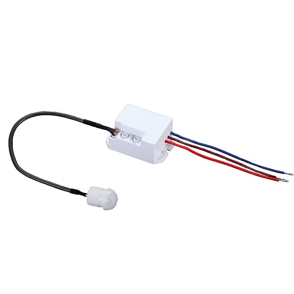 Фото - Проводной датчик движения Євросвітло P-01 120°/360° Белый (000057259)