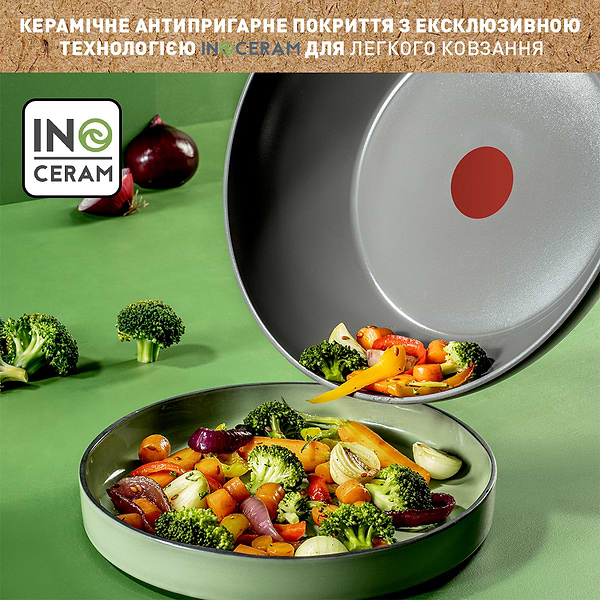 Фото - Сковорода ВОК Tefal C4261943 Renewal 28 см