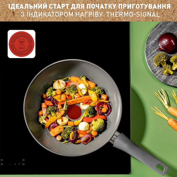 Фото - Сковорода ВОК Tefal C4261943 Renewal 28 см