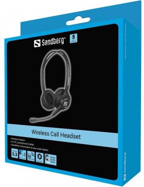 Фото - Уценка - Гарнитура беспроводная Sandberg Wireless Call Headset (126-43)