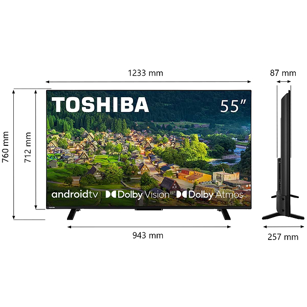 Фото - Телевізор Toshiba 55UA2363DG