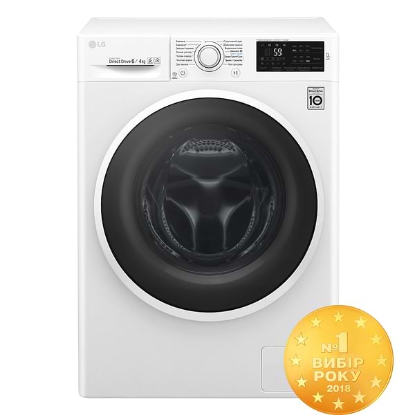 Фото - Стирально-сушильная машина LG F2J6NM0W