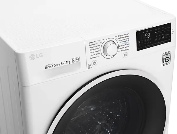 Фото - Стирально-сушильная машина LG F2J6NM0W