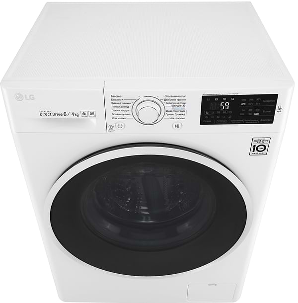 Фото - Стирально-сушильная машина LG F2J6NM0W