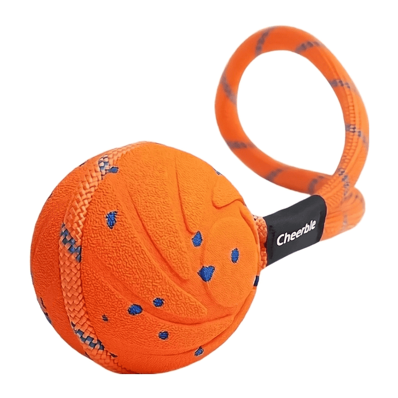 Интерактивная игрушка для собак Cheerble Wicked Ball Air Rope Bright Orange (CWQ03O)