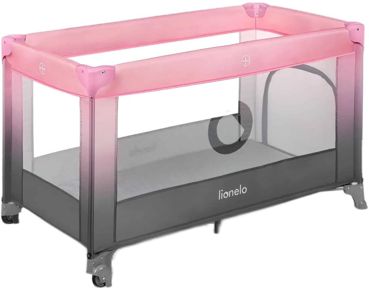 Манеж класичний Lionelo Stefi Pink Ombre