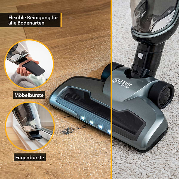 Фото - Пылесос для сухой уборки без мешка First FA-5541-3-GR