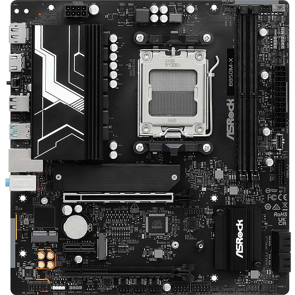 Фото - Материнская плата ASRock B850M-X DDR5
