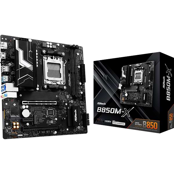 Фото - Материнская плата ASRock B850M-X DDR5