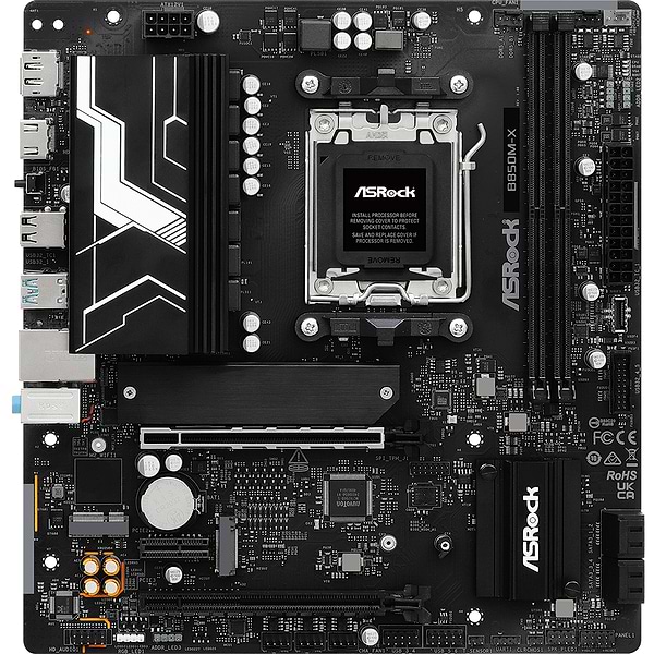 Фото - Материнская плата ASRock B850M-X DDR5