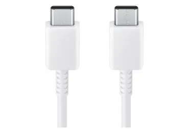 Фото - Кабель синхронізації даних Samsung Type-C to Type-C Cable White (EP-DX310JWRGRU)