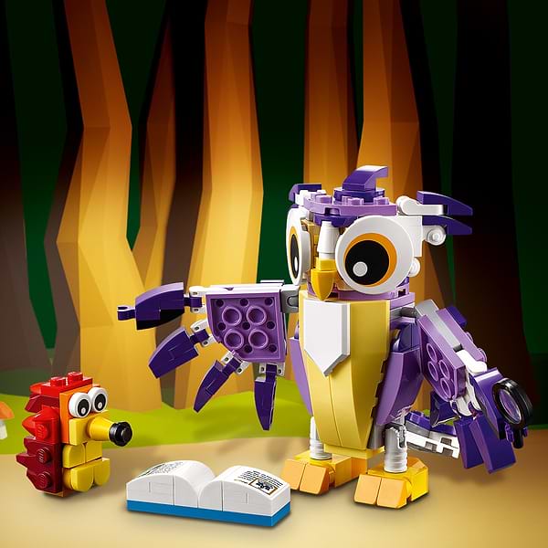 Фото - Конструктор LEGO Creator 3 v 1 Фантастичні лісові істоти (31125)