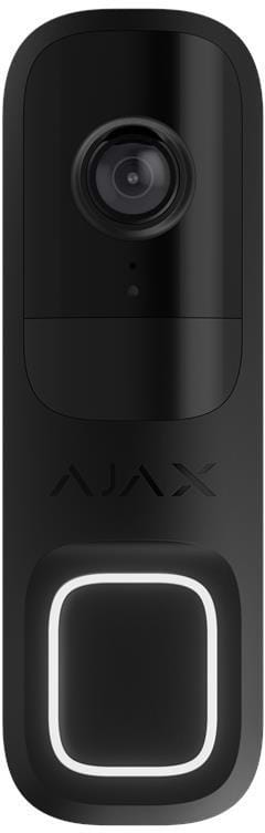 Бездротовий дверний дзвінок Ajax Doorbell (8EU) ASP Black (000053535)