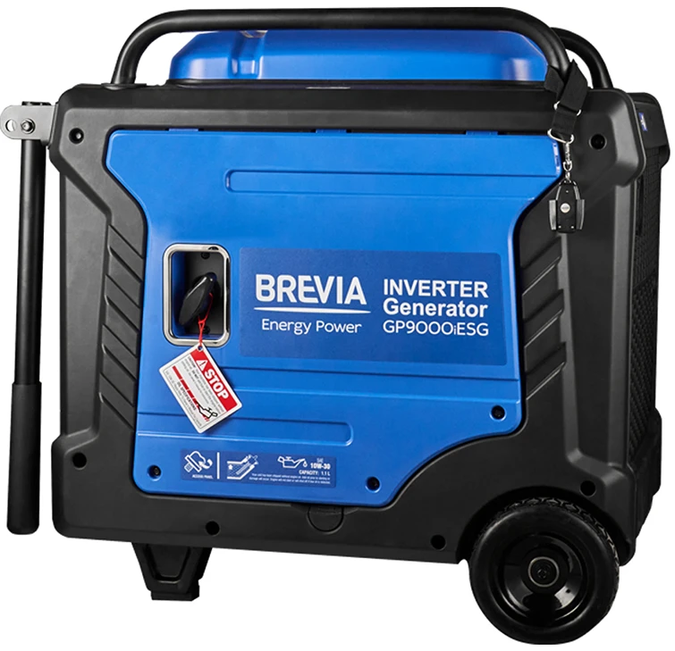 Генератор двопаливний Brevia 6,5 кВт DUAL FUEL (GP6500iESG)