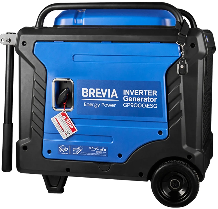 Генератор двухтопливный Brevia 8,0 кВт (GP9000iESG)