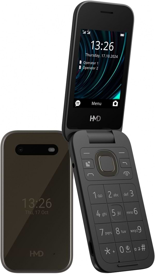 Фото - Мобильный телефон HMD 2660 4G Flip DS Black