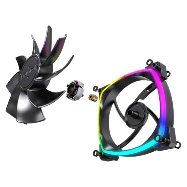 Фото - Уценка - Корпусный вентилятор Montech RX120 PWM BLACK