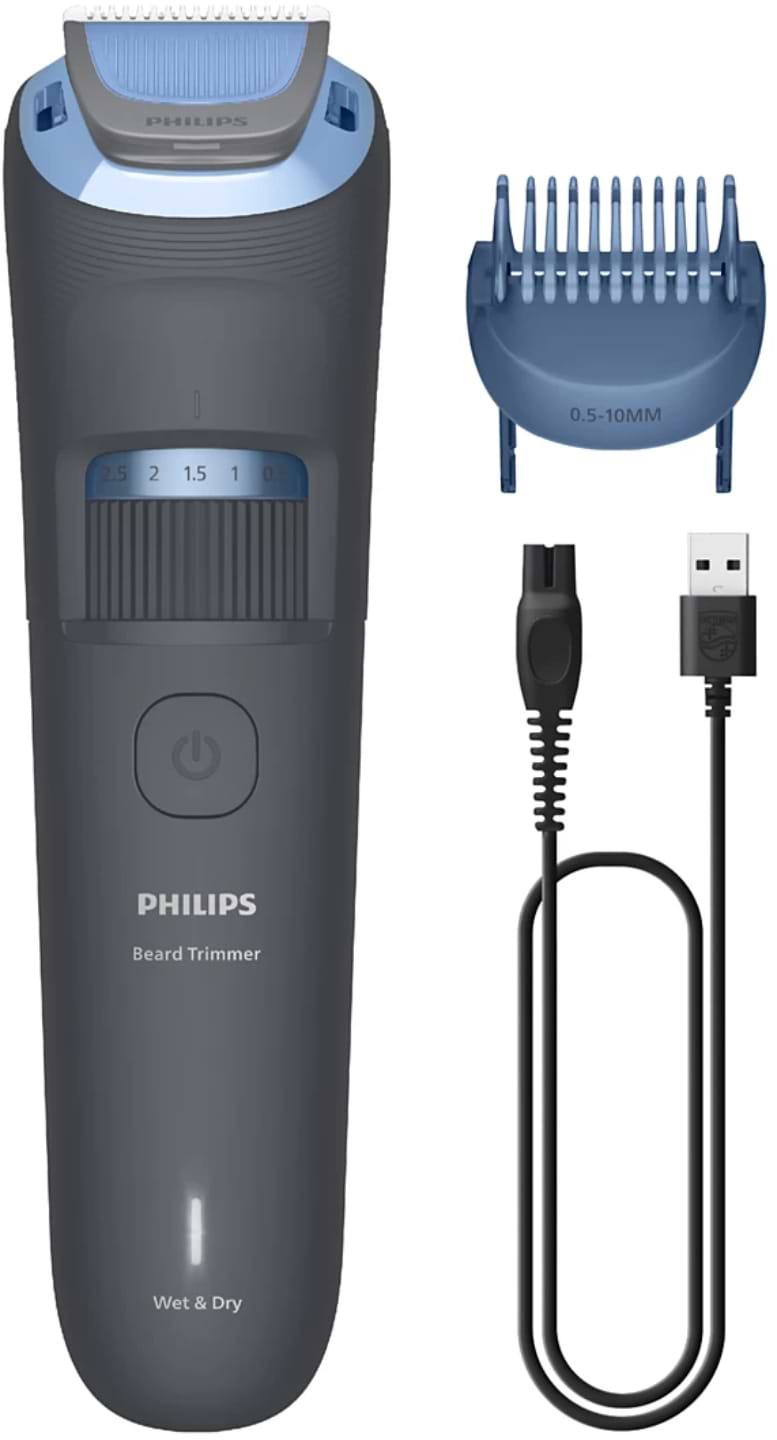 Триммер для усов и бороды Philips BT3617/15 серии 3000 - Фото 1