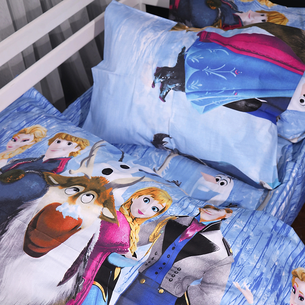 Фото - Комплект постельного белья MirSon King Size 220х240 см 17-0894 Frozen Team Ranforce Elite (2200012392669)