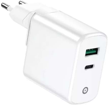 Сетевое зарядное устройство Infinix XC05 PD 20W + Type-C to Type-C cable White (RL074298)