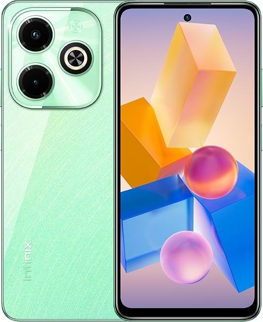 Смартфон Infinix Hot 40i 8/256GB Starfall Green X6528B - Фото 1