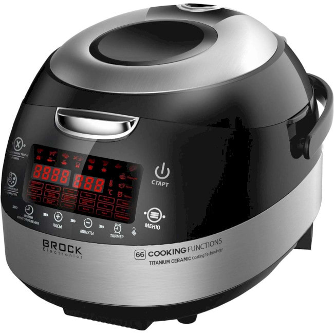Мультиварка BROCK MC 6601 SS - Фото 1