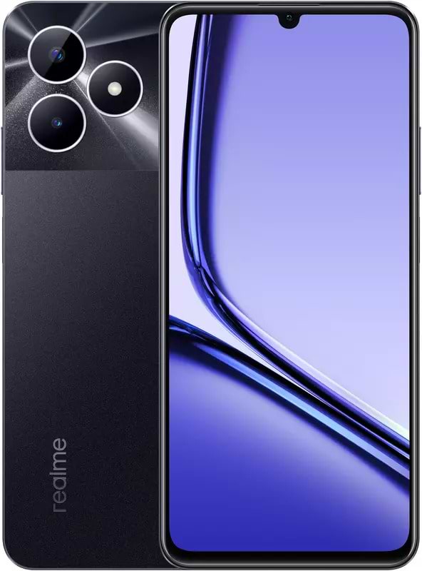 Смартфон realme Note 50 3/64Gb Midnight Black - Фото 1
