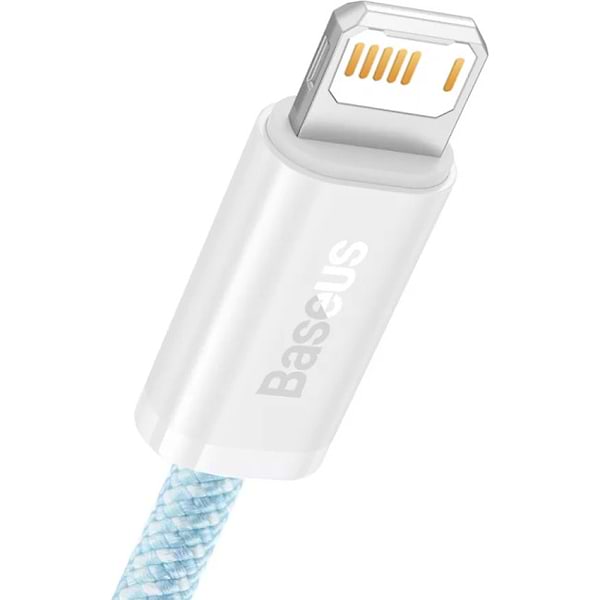 Фото - Кабель синхронізації даних Baseus Dynamic Series Fast Charging Data Cable USB to iP 2.4A 1m Blue (CALD000403)