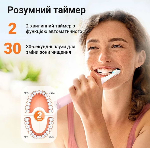 Фото - Зубная щетка электрическая Bitvae D2 c футляром (BV-D2-p)