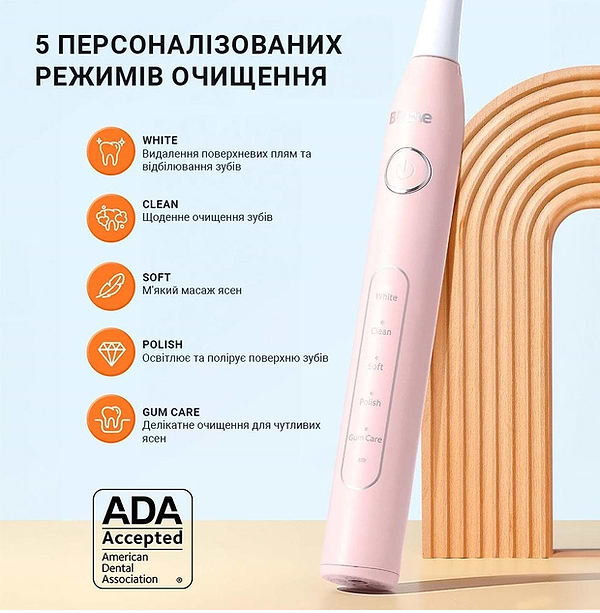Фото - Зубная щетка электрическая Bitvae D2 c футляром (BV-D2-p)