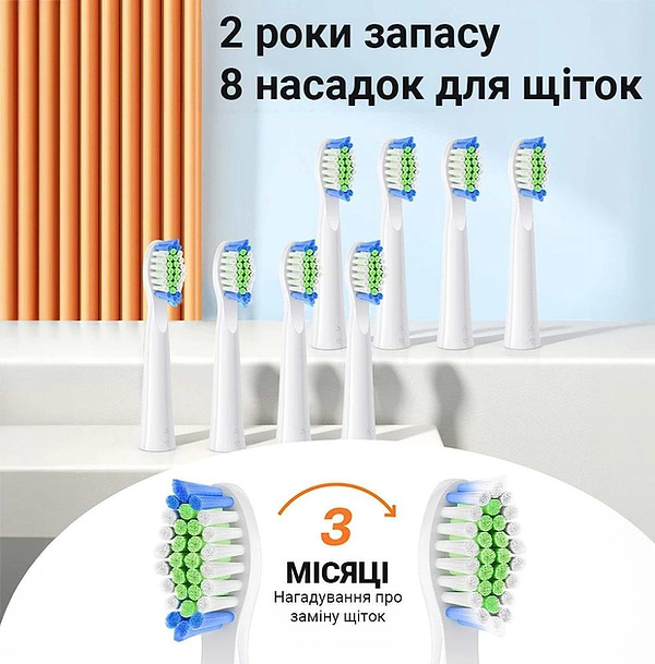 Фото - Зубная щетка электрическая Bitvae D2 c футляром (BV-D2-p)