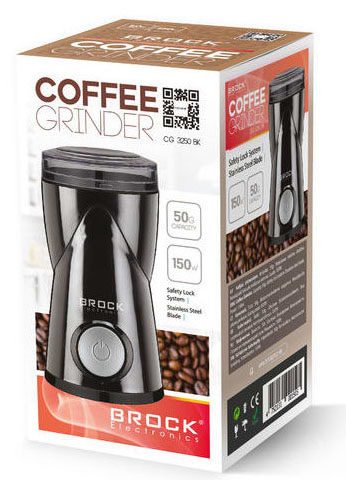 Фото - Кавомолка BROCK CG 3250 BK