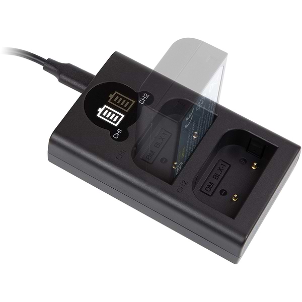 Фото - З/устройство для аккумуляторов AA/AAA PowerPlant Olympus DL-BLX1 (CH980406)