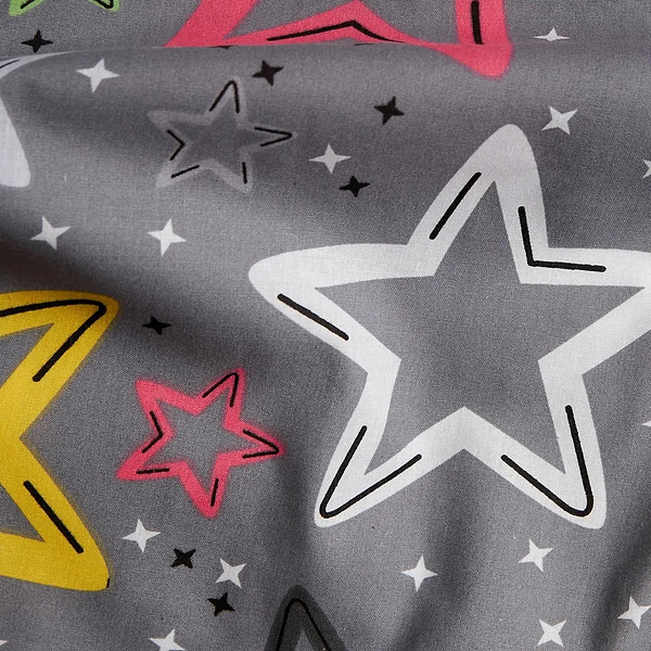 Фото - Комплект постельного белья Moon&Star Бязь Gold Люкс Cosmic Party 160х220 + 40х60 см 2 шт. (MS-890000183)