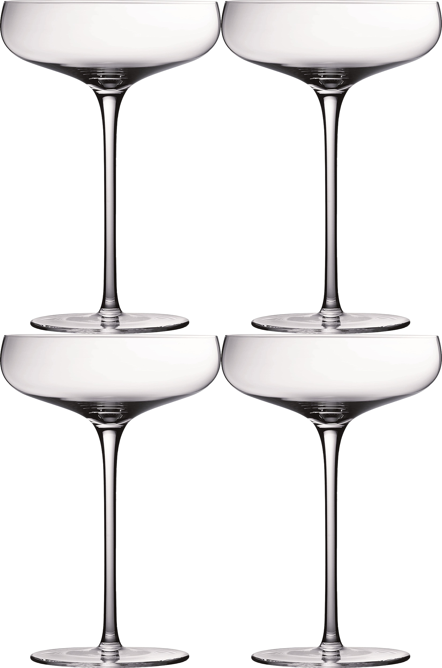 Набор бокалов C&S ZEPHYR 4х220 мл (V9280)