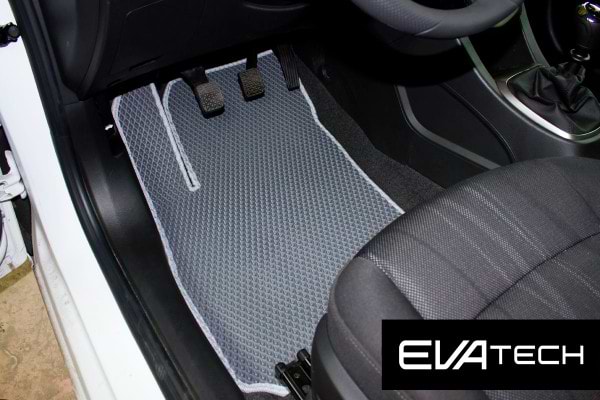 Фото - Килимки з екошкіри в салон авто передні EVAtech ECO для Aveo (T300) Chevrolet 2011-2020 2 покоління Htb EU CT32352A2BBB
