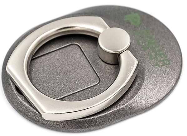 Фото - Держатель для мобильного устройства PowerPlant с кольцом Black (CA910311)