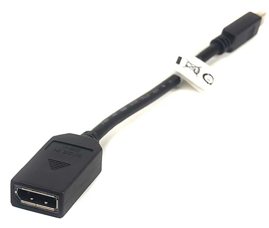 Перехідник PowerPlant mini DisplayPort (Thunderbolt) M - DisplayPort F 0.2 m (CA910472)
