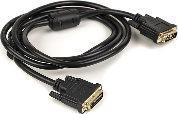 Фото - Кабель PowerPlant DVI-D 24M-24M Double Ferrites 1.5 м Black (CA910854)