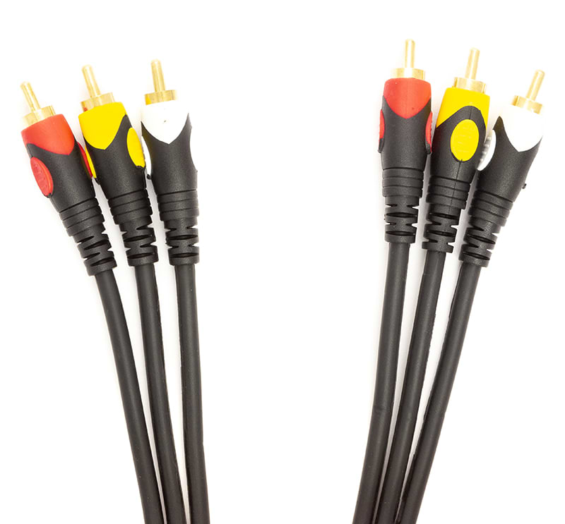 Кабель 3.5 мм - RCA PowerPlant 3xRCA - 3xRCA 1.5 м G-DV-1.5 (CA911714)