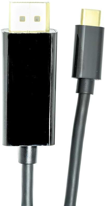 Фото - Кабель Thunderbolt PowerPlant USB Type-C 3.1 Thunderbolt 3 (M) - DisplayPort (M), 4K, 1.8m (CA911844)