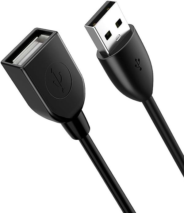 Фото - Кабель USB type A - USB type A Cabletime USB 2.0 AM - AF, 0.51m (CA14E)