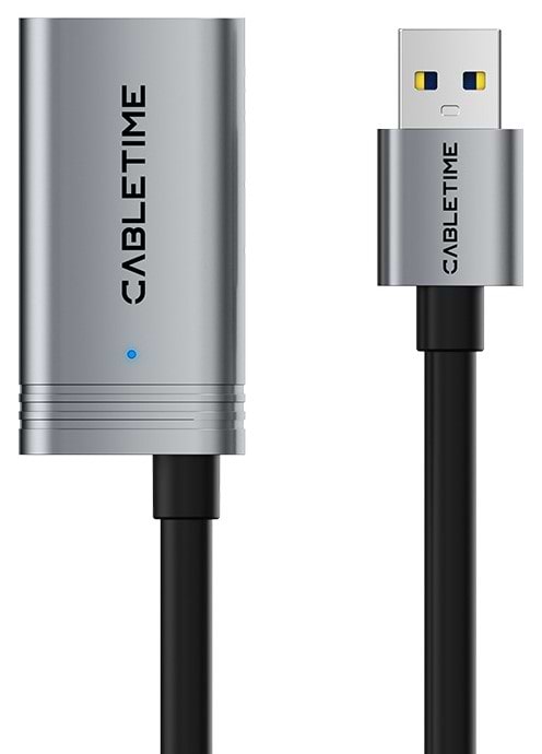 Кабель USB type A - USB type A Cabletime USB 3.0 AM - AF, 15m (CA18T)