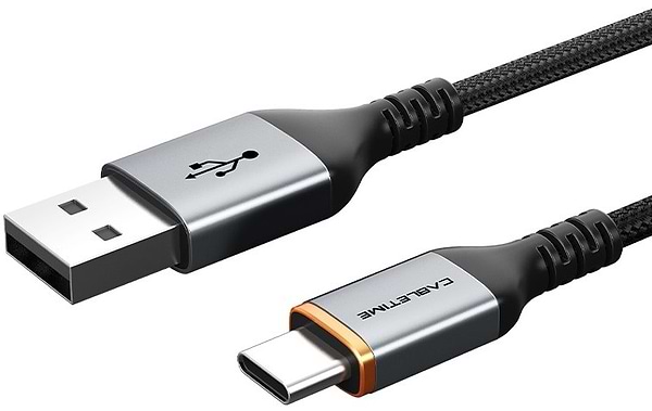 Фото - Кабель синхронізації даних Cabletime USB 2.0 AM - Type-C, 1.5m (CA30J)