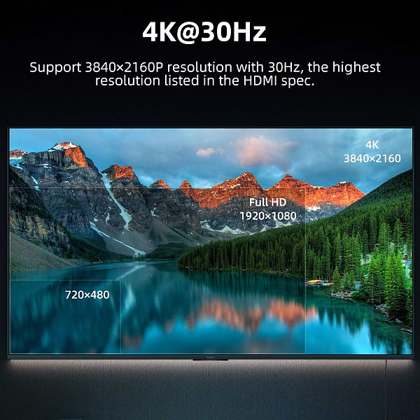 Фото - Кабель HDMI Cabletime USB Type-C (M) - HDMI (M), 1.4V, 4K/30Hz, 3m (CC12N)