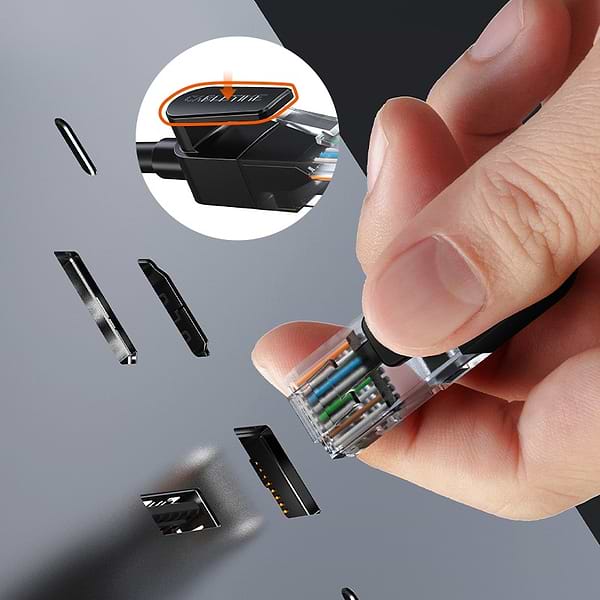 Фото - Кабель патч-корд Cabletime Cat6 UTP 15 м Black (CN60T)