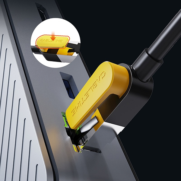 Фото - Кабель патч-корд Cabletime Cat7 FTP 5m Black (CN70P)