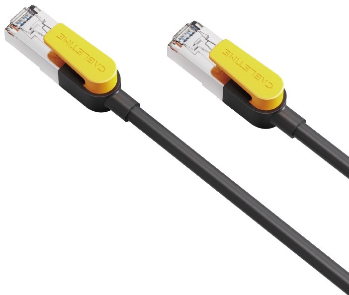 Кабель патч-корд Cabletime Cat7 FTP 20m Black (CN70U)