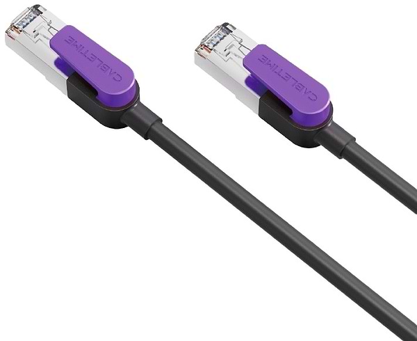 Фото - Кабель патч-корд Cabletime Cat8 FTP 20 м Black (CN80U)